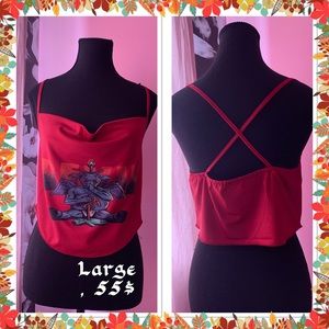 Women’s cami crop top